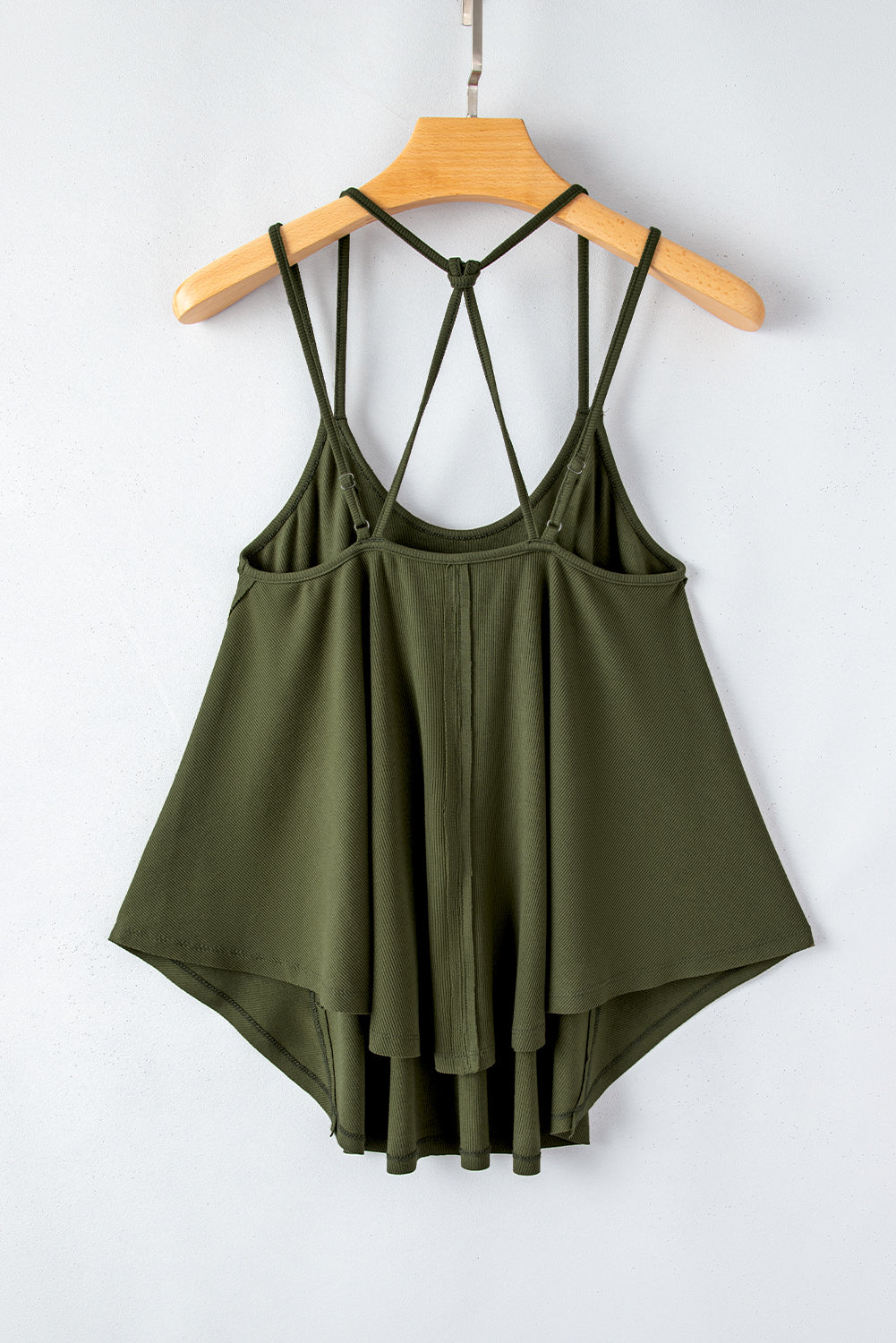 Women's Tank Top Featuring Seam Double Straps