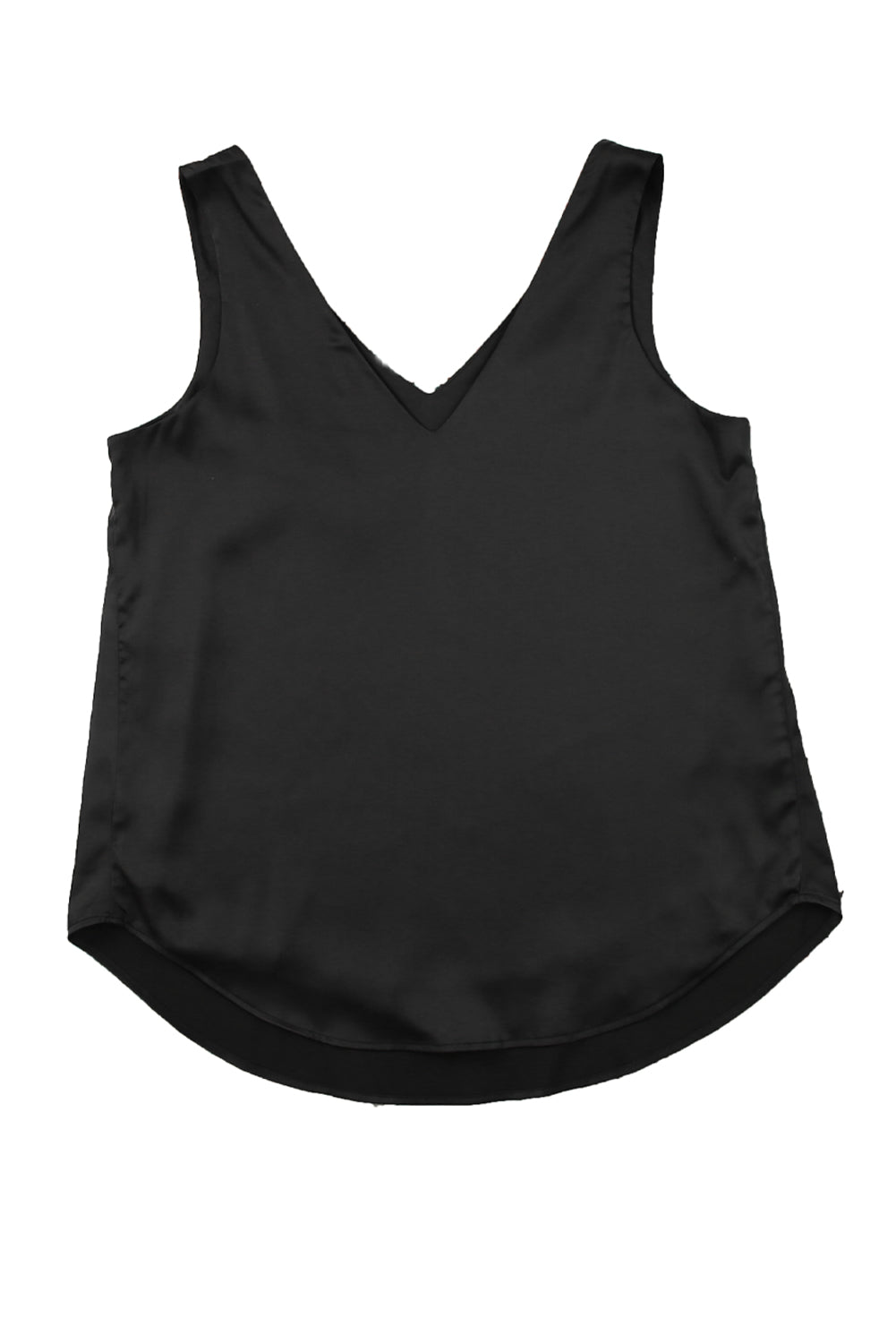 Women's Tank Top Featuring Loose Deep V Neck