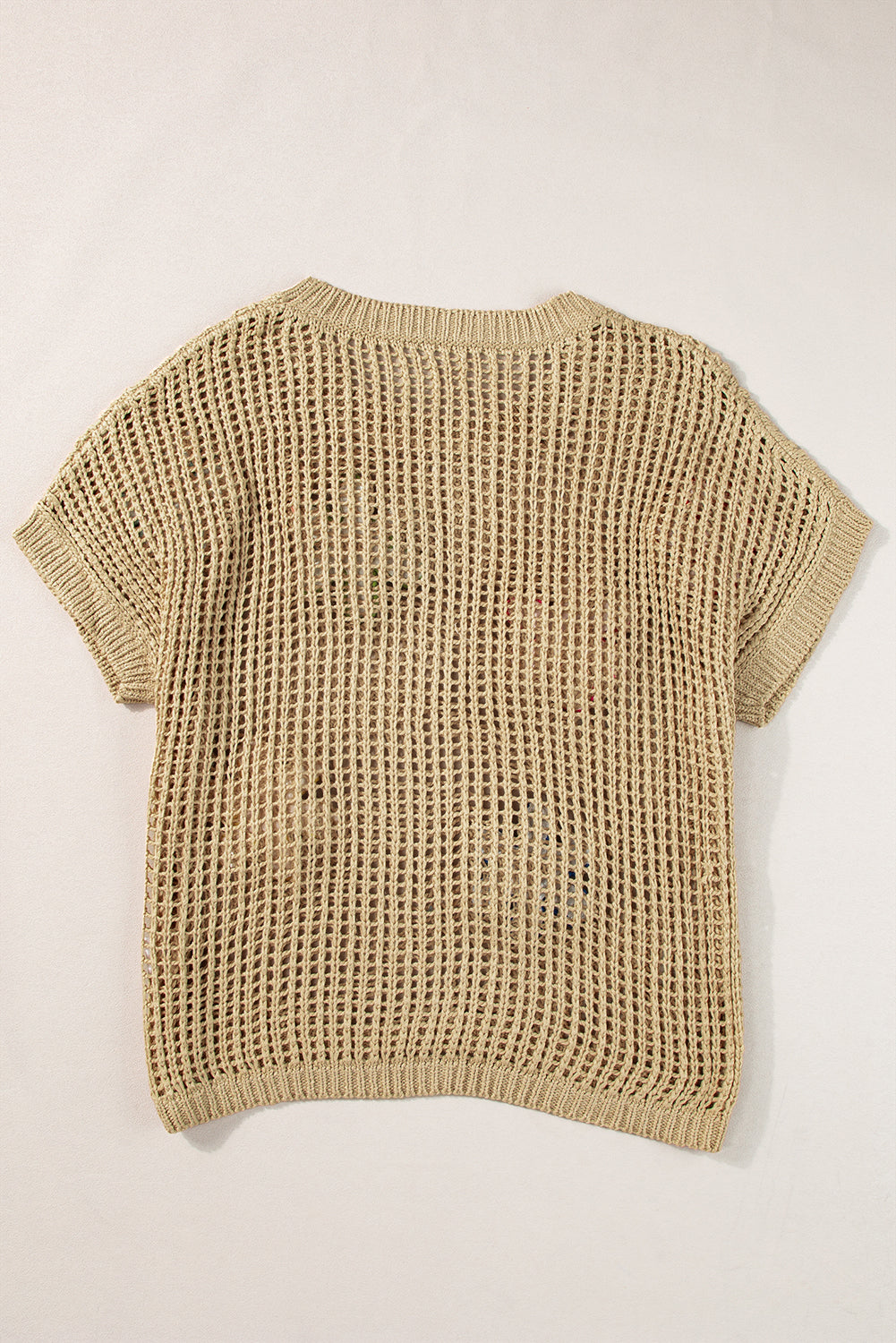 Crochet Flower Hollow-out Sweater