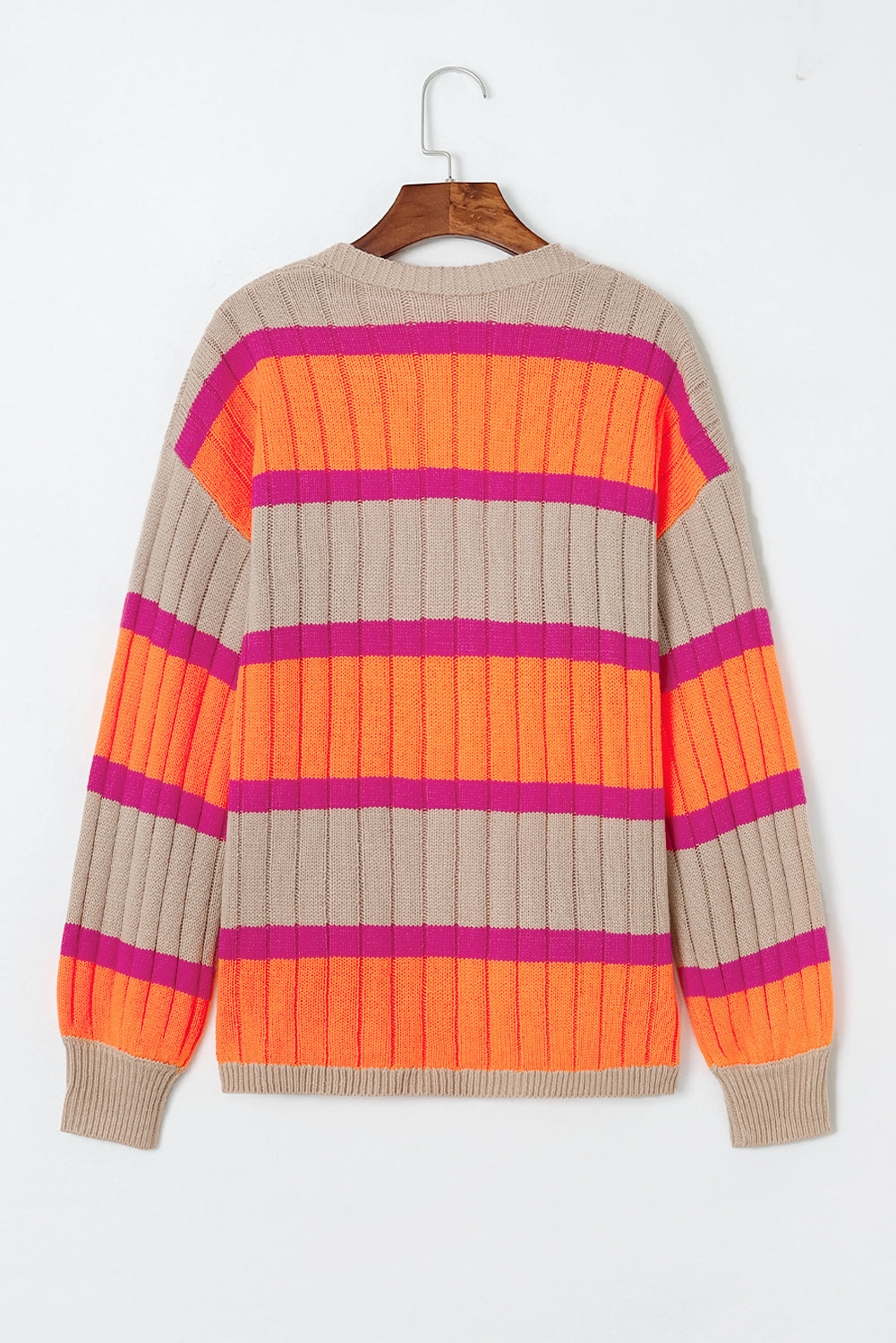 Women's Cardigan Featuring Dropped-Shoulder Slouchy