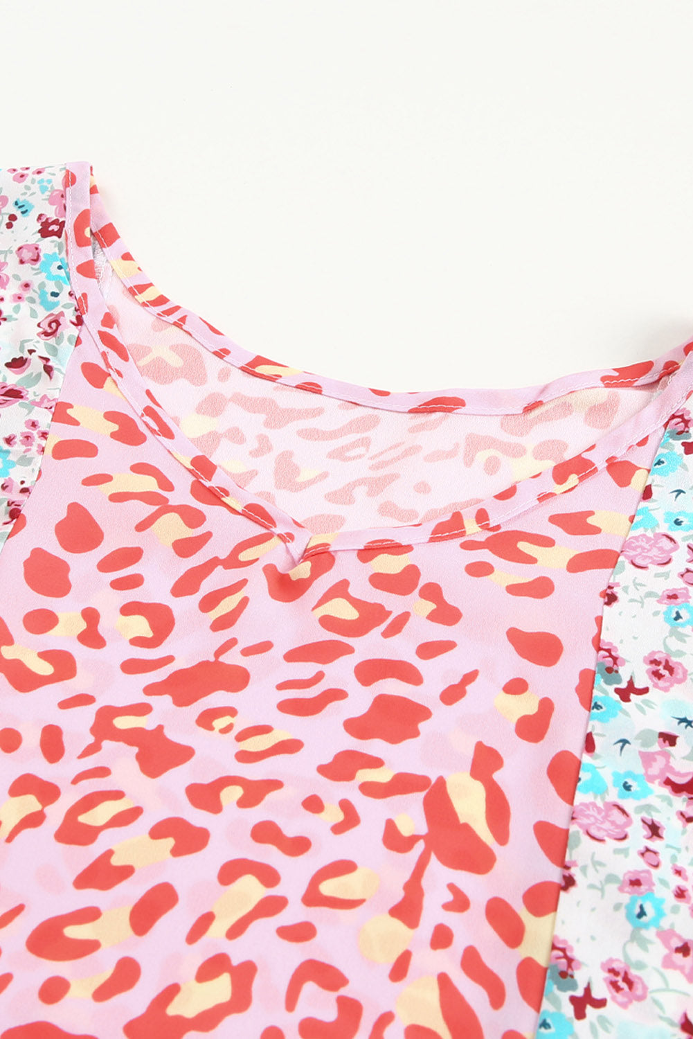 Top for Women Animal Floral-Print Mix Print Cape