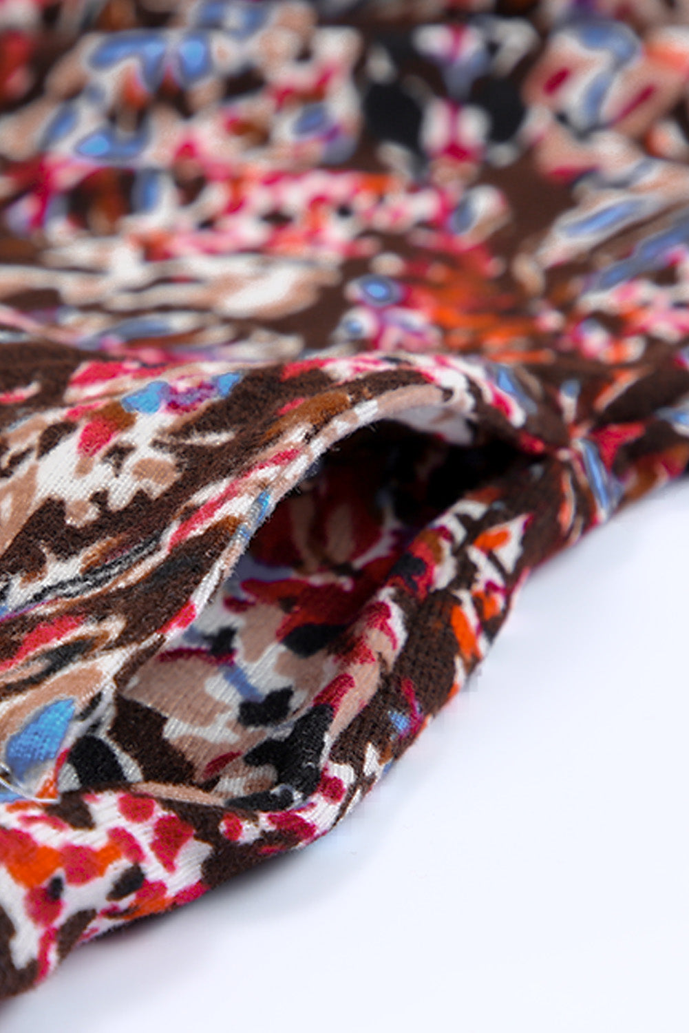 Women's Dresses with Plus Size Floral-Print Print Mini
