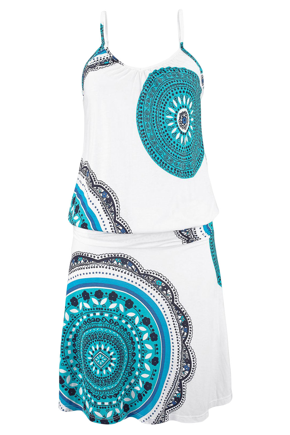 Trendy Print Summer Dress