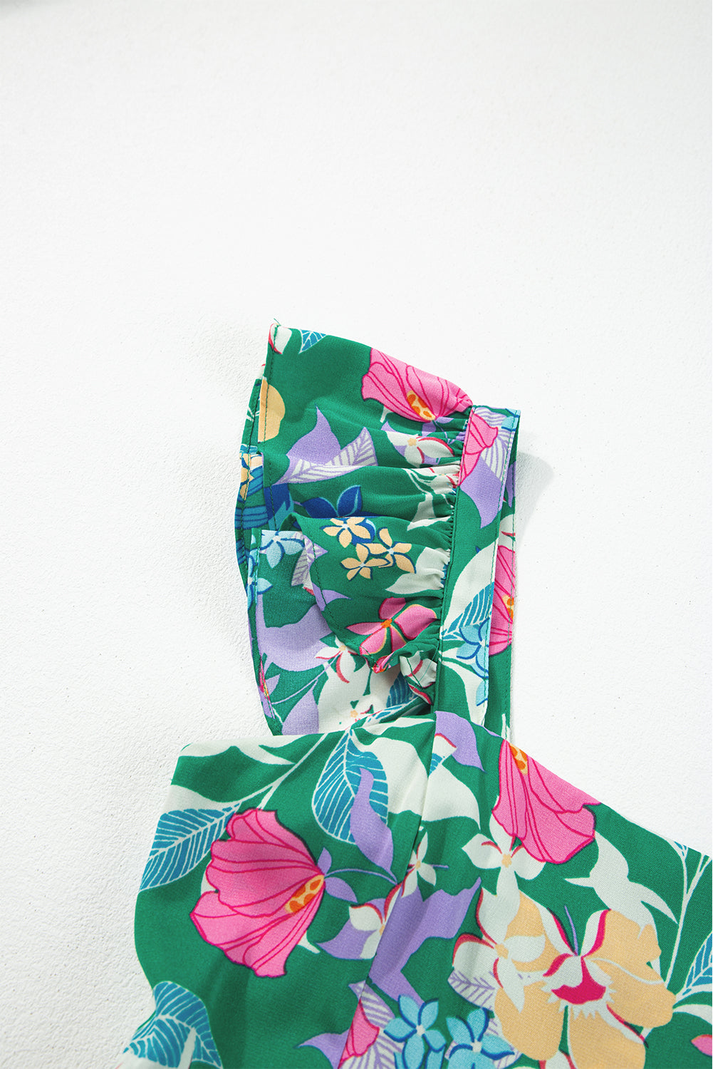 Women's Dresses Featuring Maxi Floral-Print Print Sleeveless