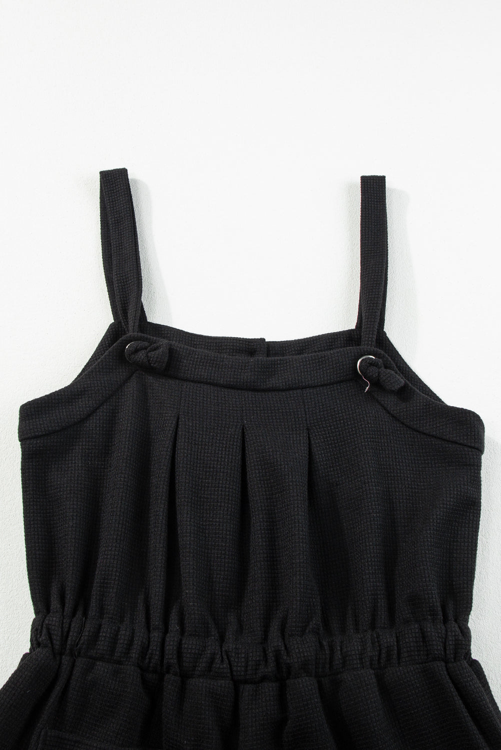 Jumpsuit for Women Button Drawcord Straps