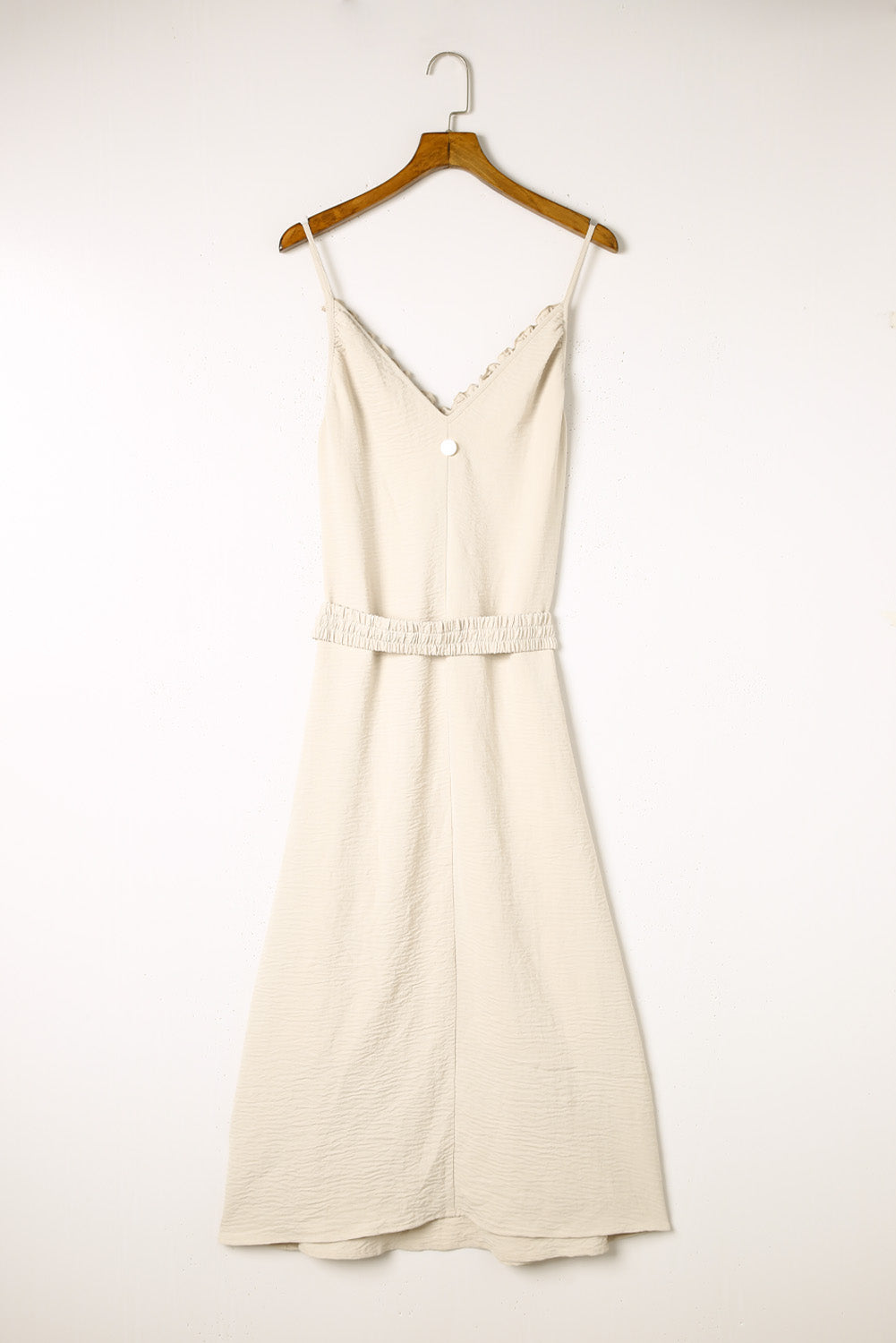 Women's Maxi Dress Featuring V Neck Sleeveless