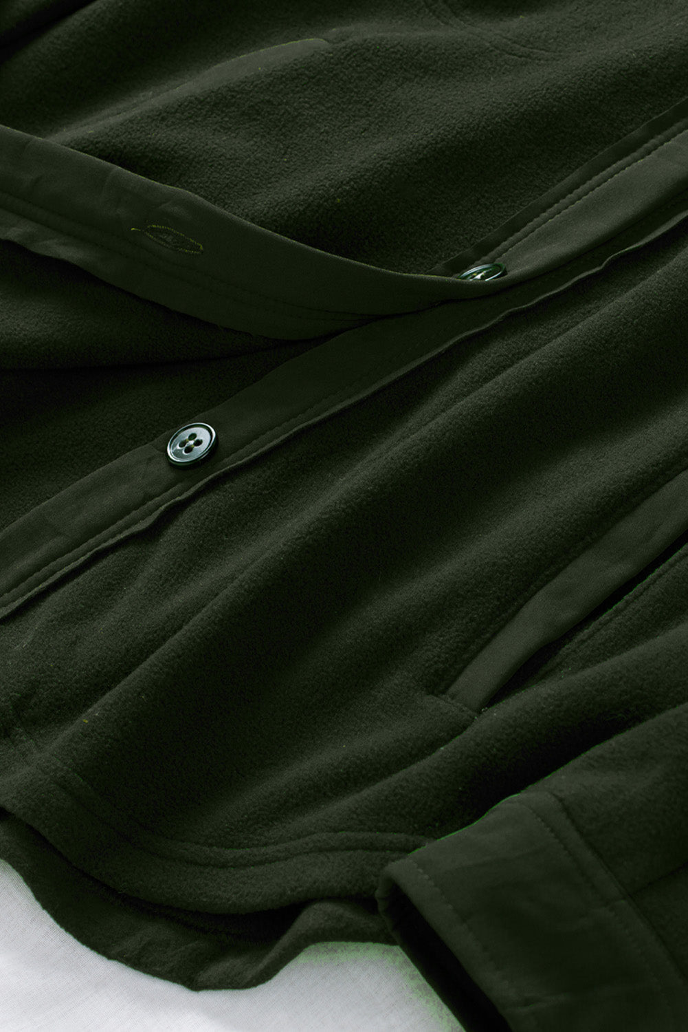 Shirt Jacket for Women Collar Button-Front
