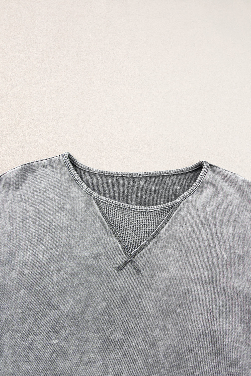 Women's Mineral-Washed Exposed Oversized Tee