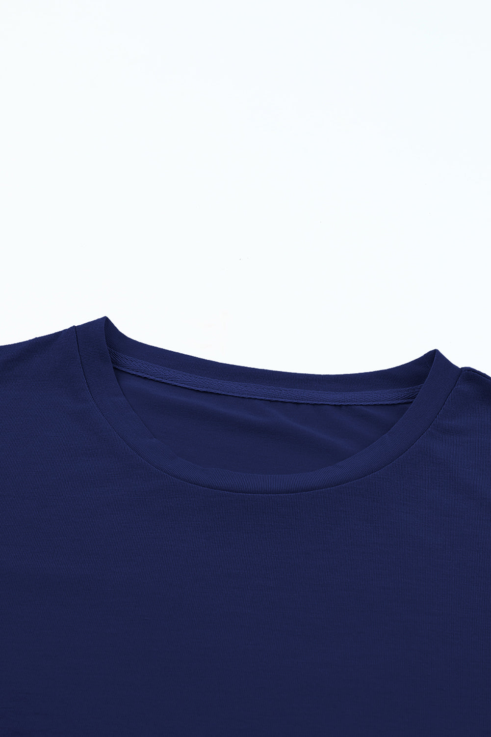 Women's Everyday Plain Crew Neck Tee