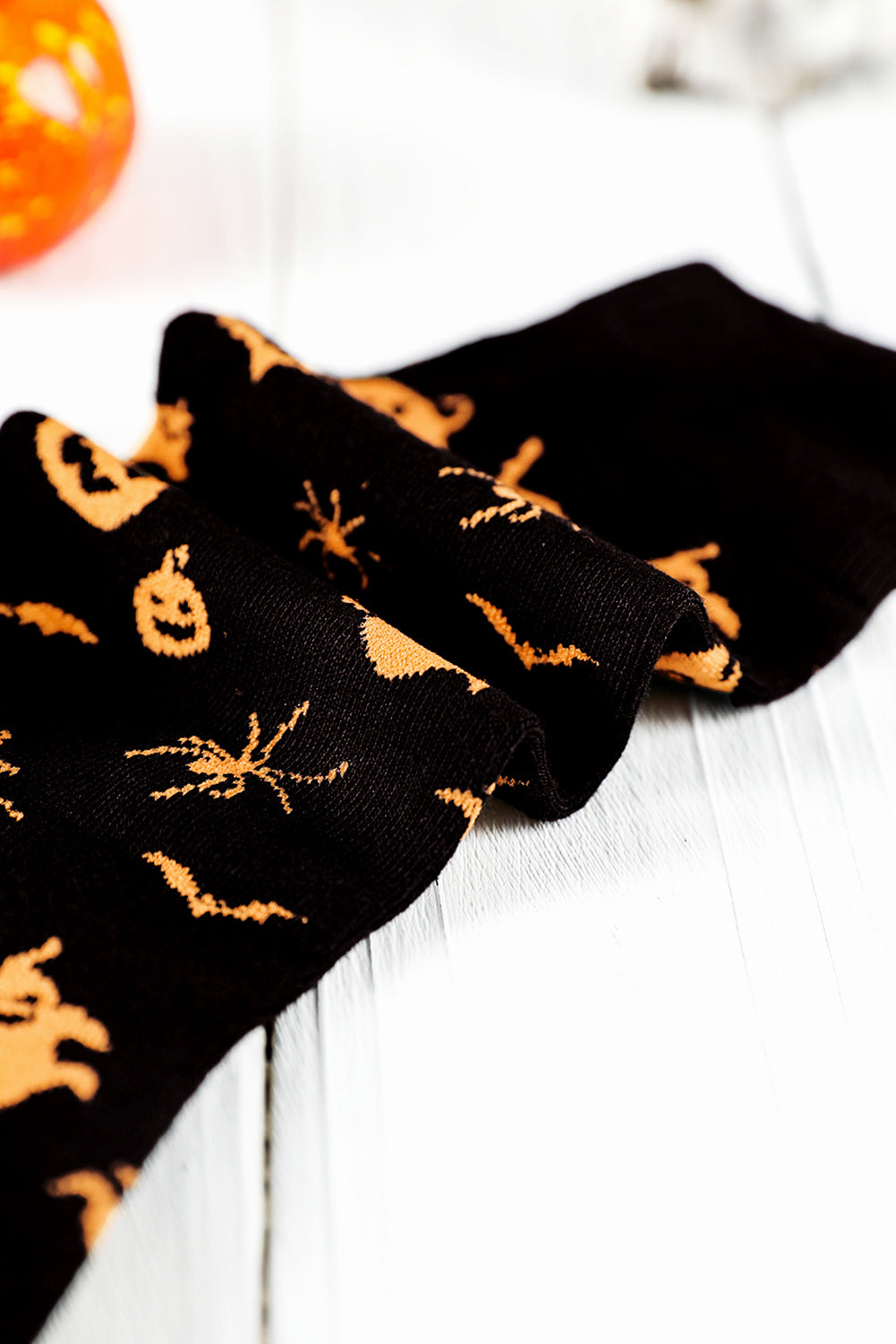 Season Halloween Spooky Halloween Element Print Socks
