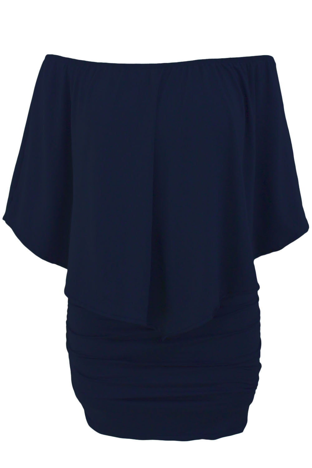 Dress for Women Mini Poncho Plus size