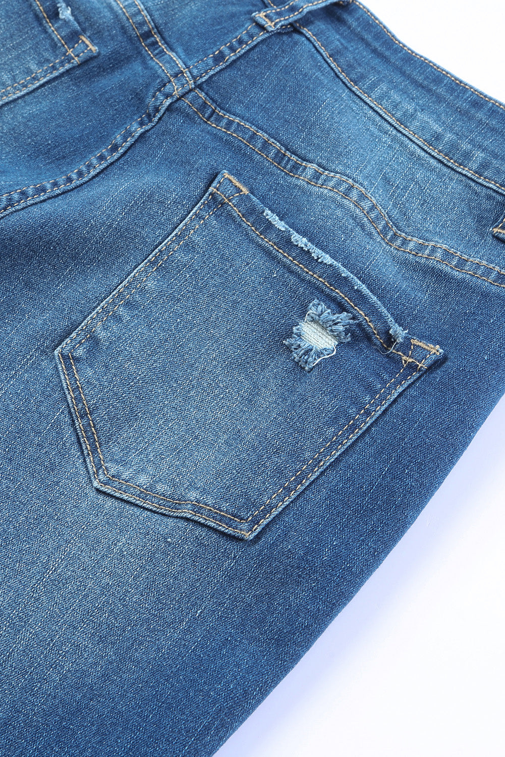 Women's High Rise Medium Wash Flare Jeans