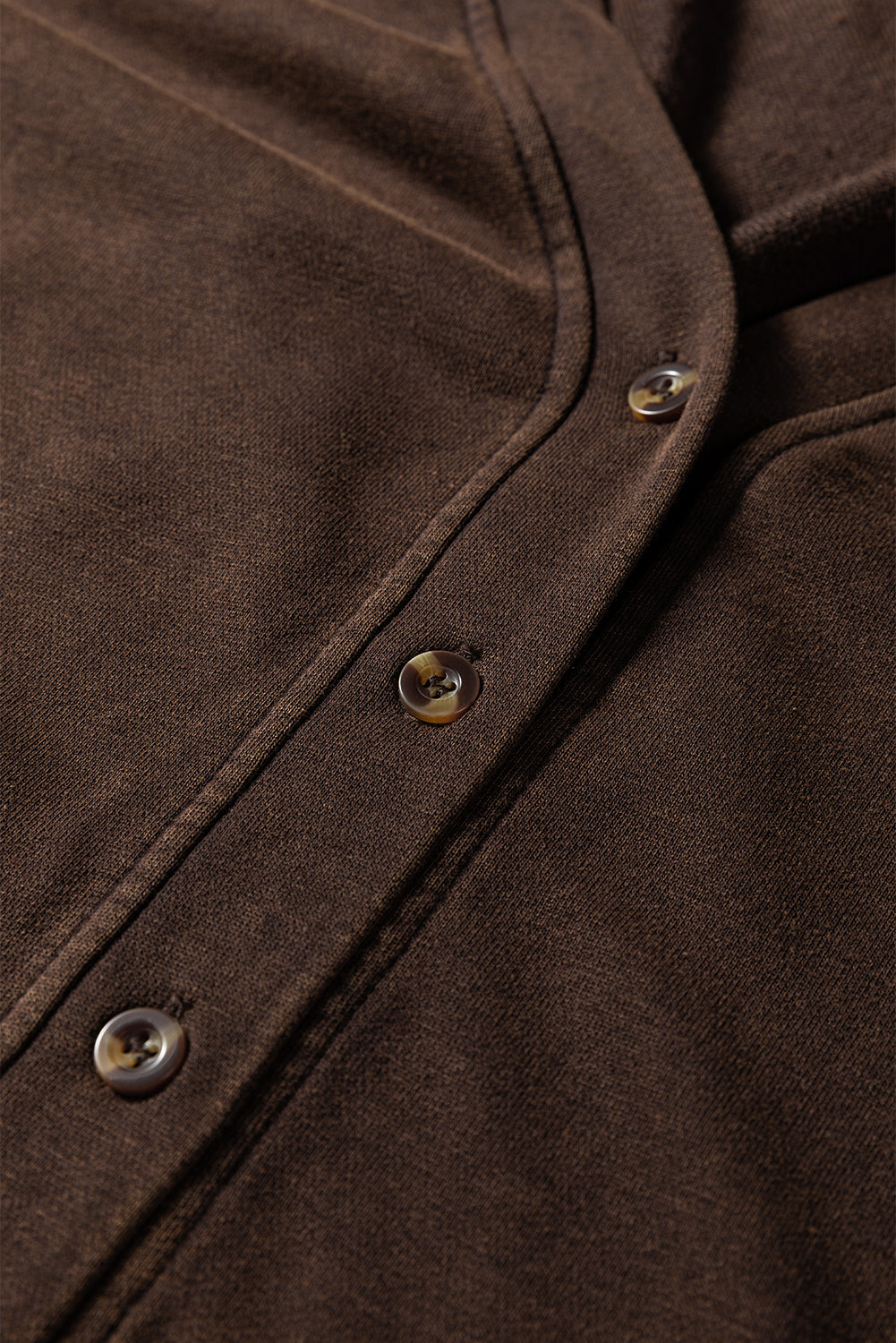 Button Front V-Neck Everyday Cardigan