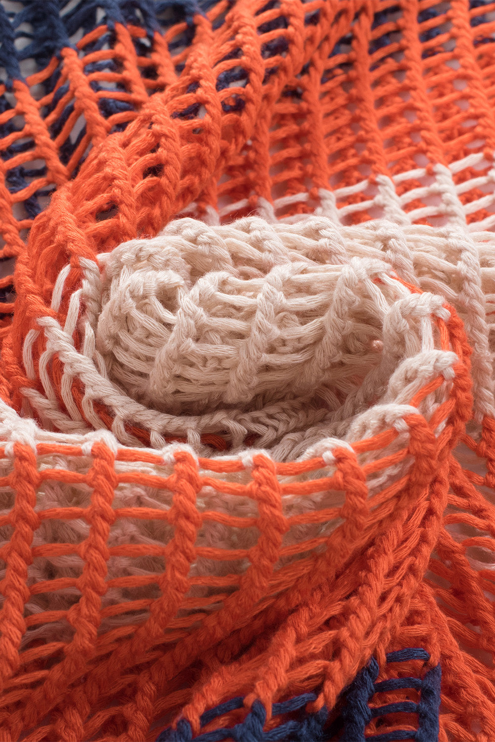 Women's Beach Cover Tassel Crochet Up