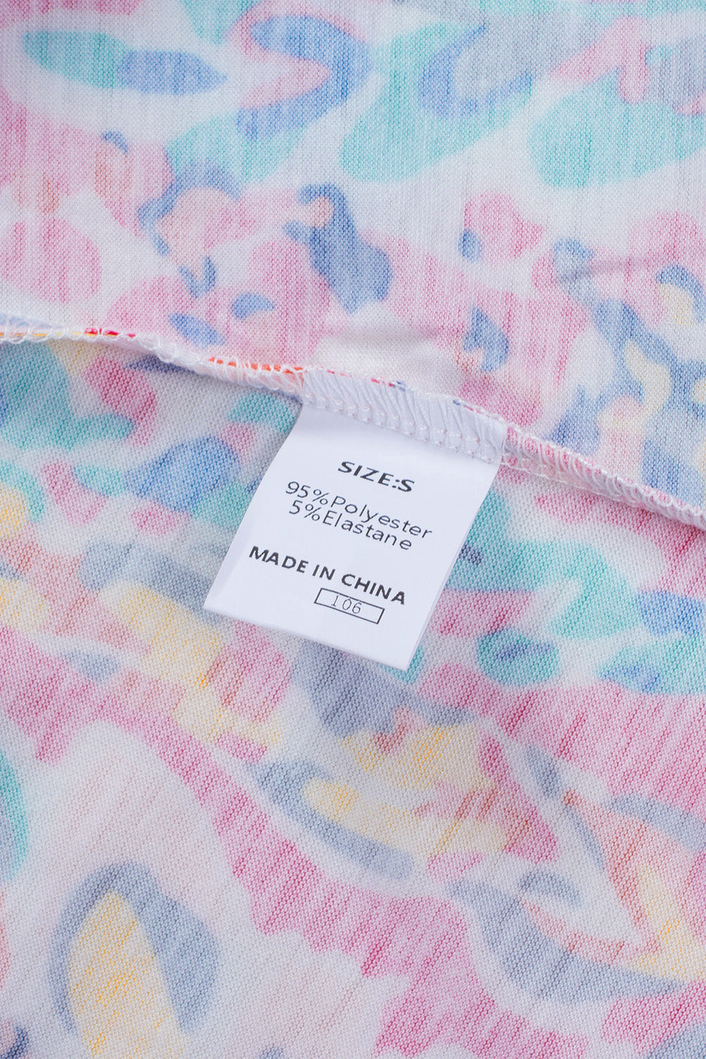 Women's Ruffles Featuring Tank Top with Floral-Print Print
