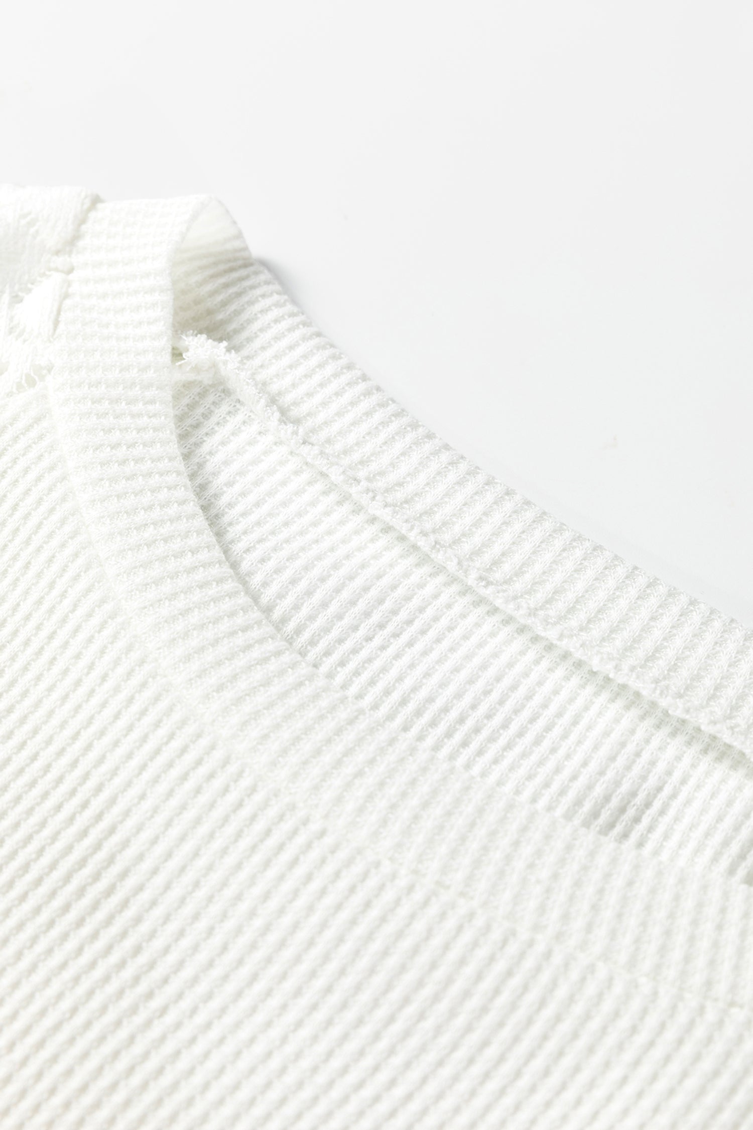 Lace Long-Sleeved Textured Pullover Style