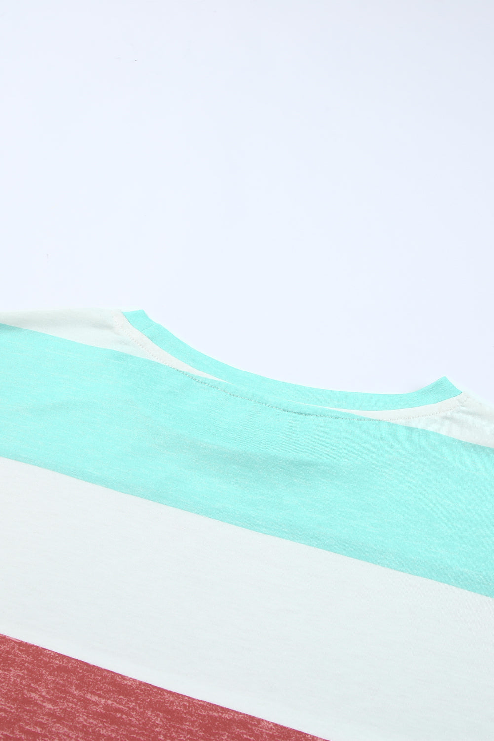 Women's Pullover Plus Size Color-Block Top