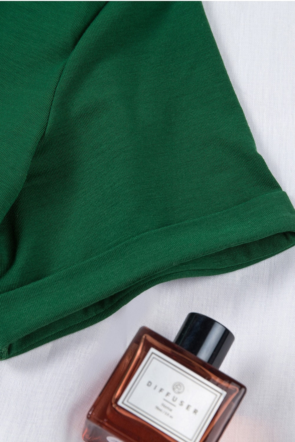 Tee for Women Solid Color Crew Neck Everyday Style