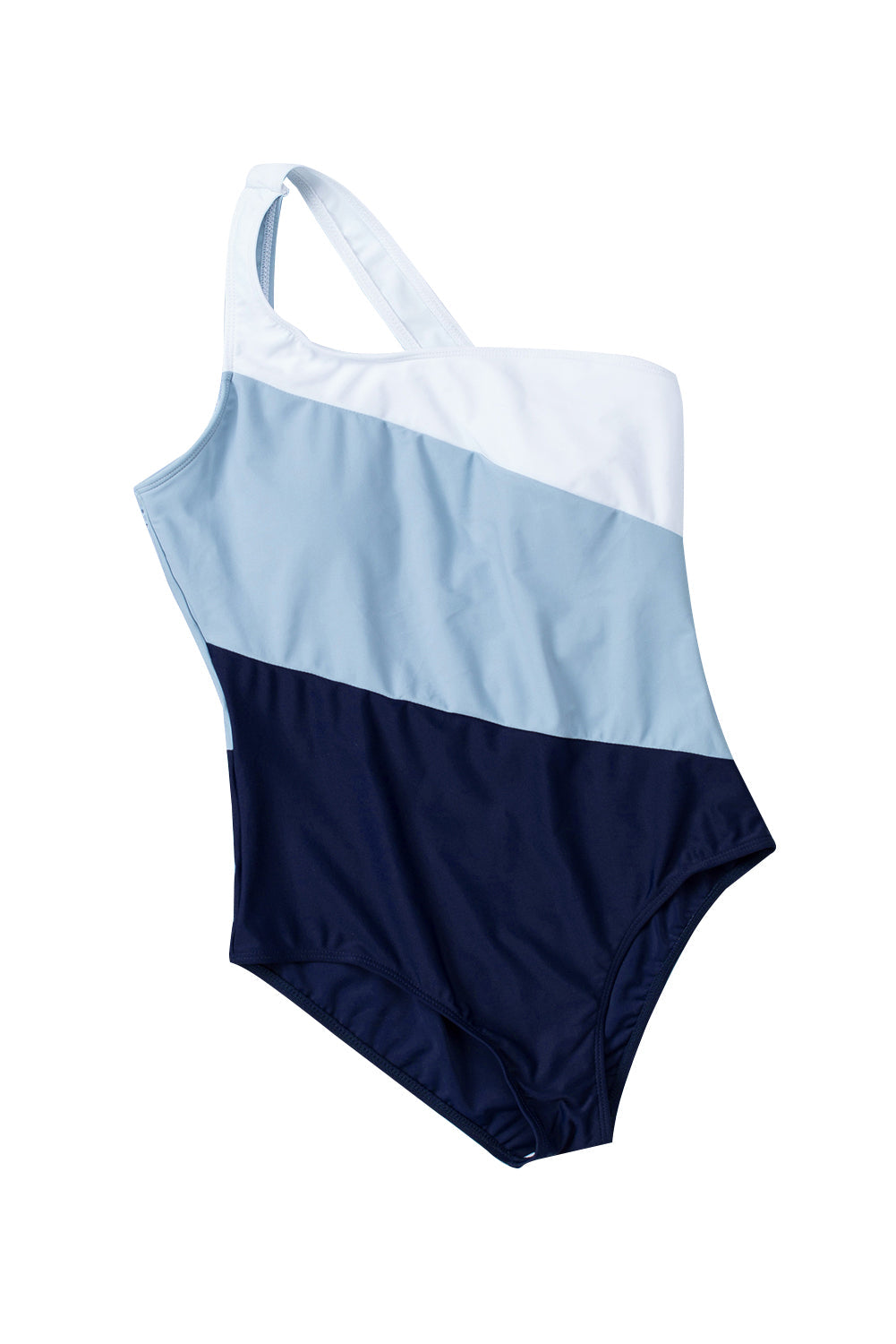Women's One-piece One Shoulder Open-Back Swimwear