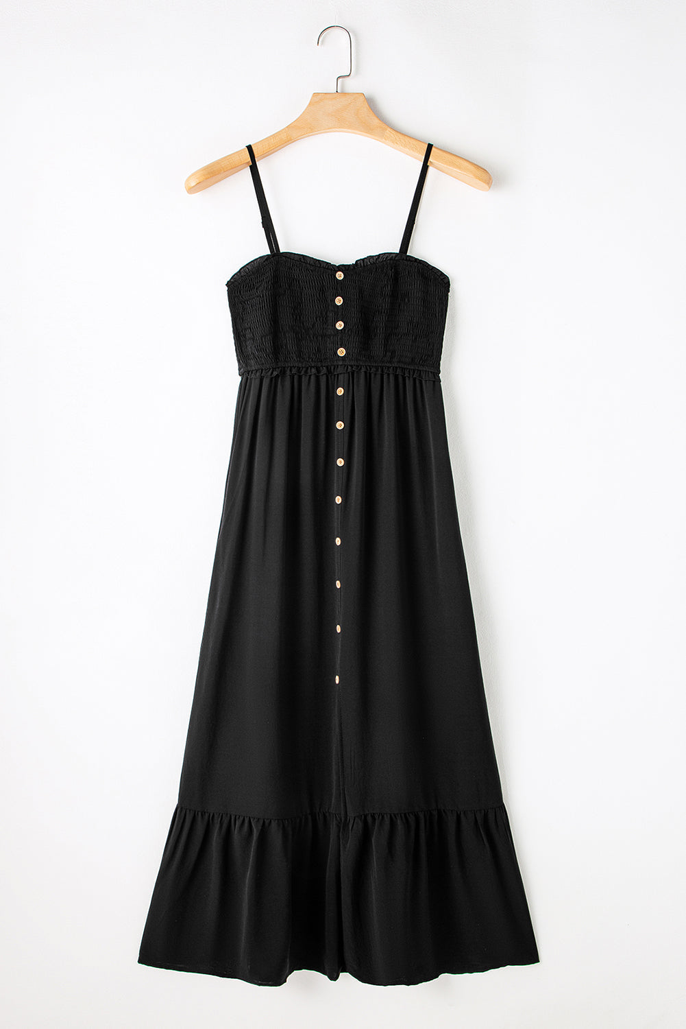Dress for Women Spaghetti Straps Shirred Front