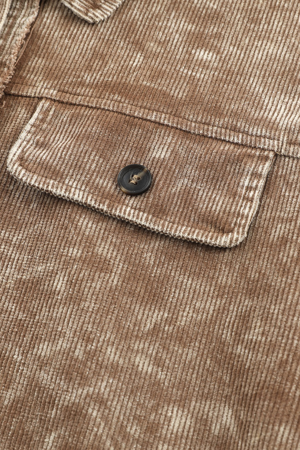 Women's Mineral-Washed Oversized Shacket