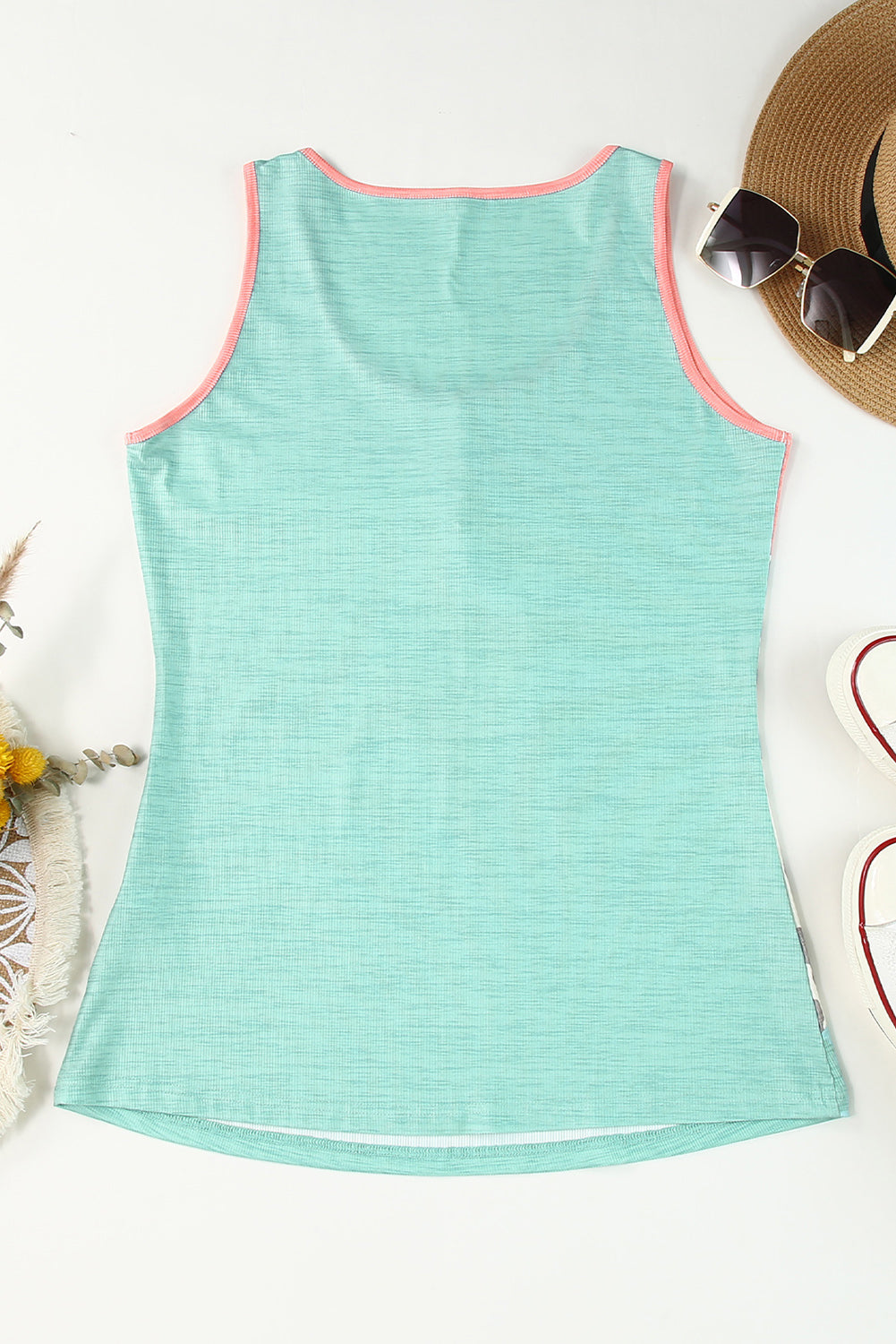 Women's Tank Top Featuring Button Everyday