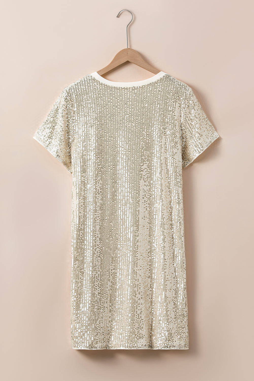 Women's Shirt Dress Featuring Plus Size T-