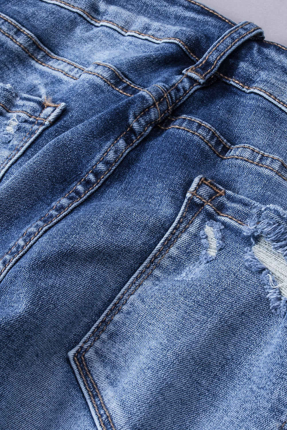 Women's Distressed Flare Jeans