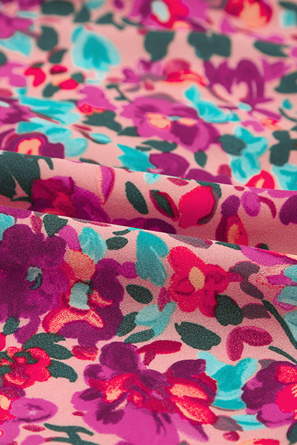 Floral Dresses for Women Sleeve Shirred Puffy