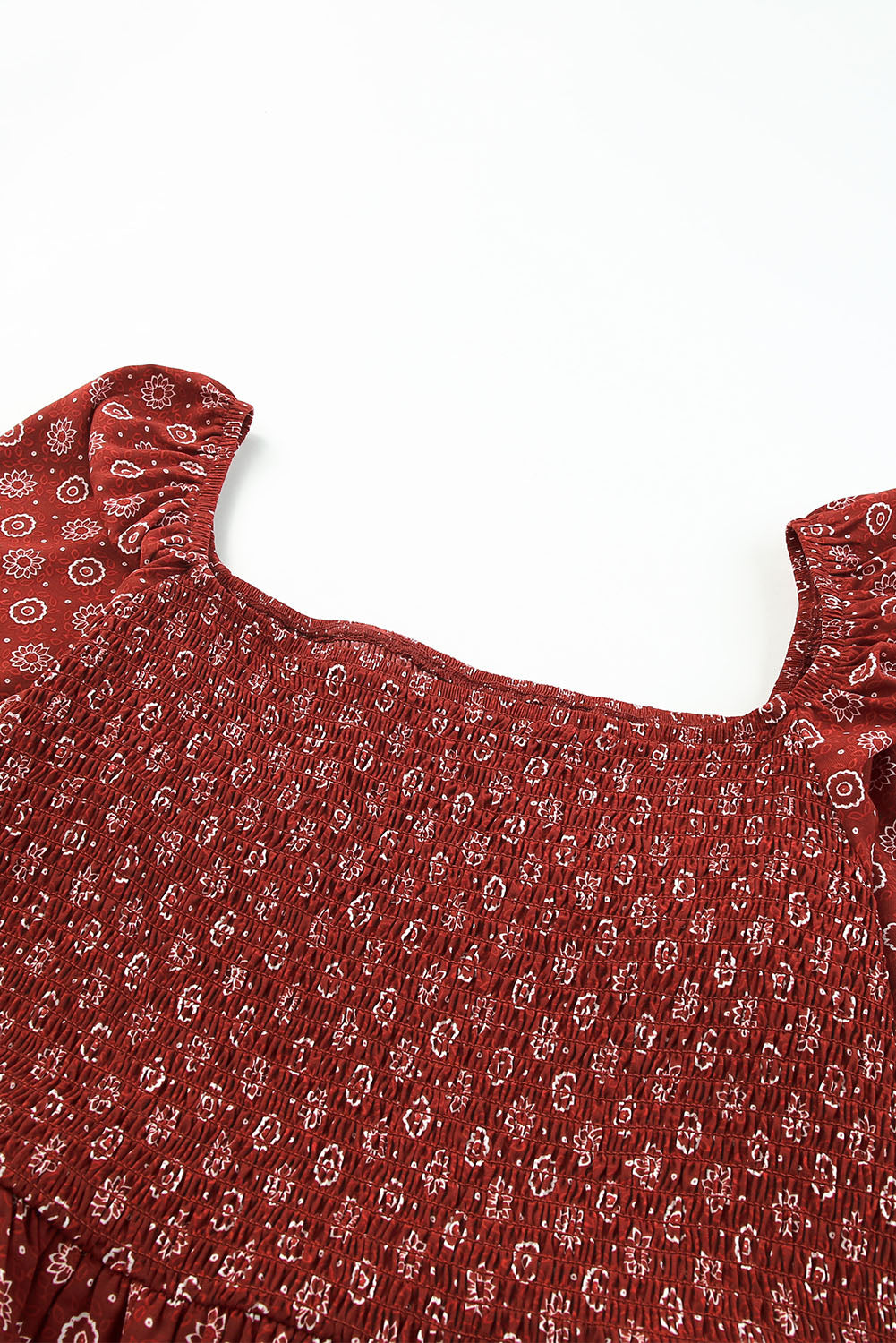 Women's Peplum Plus Size Square Neck Blouse