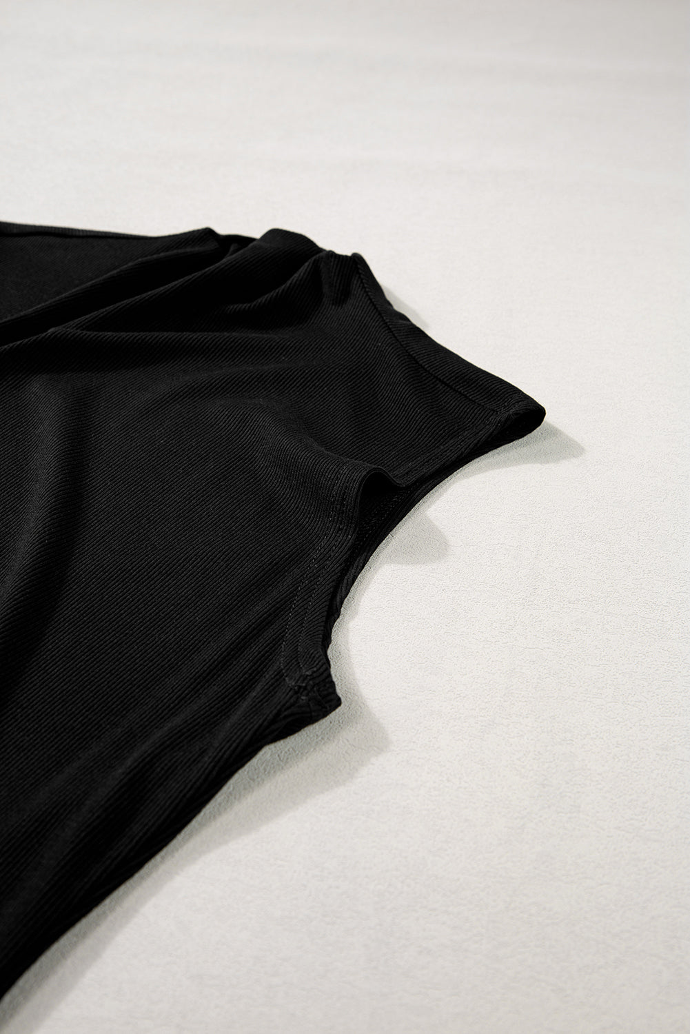 Women's Tank Top with Solid Mock Neck