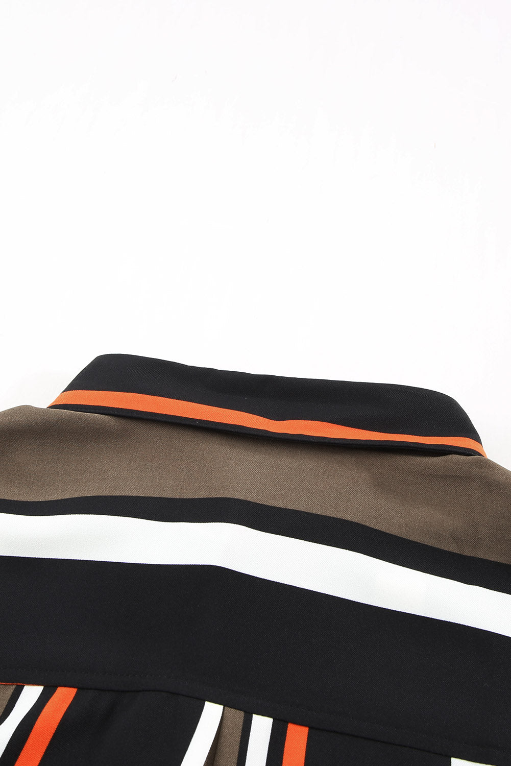 Shirt for Women Contemporary Women Brown Striped