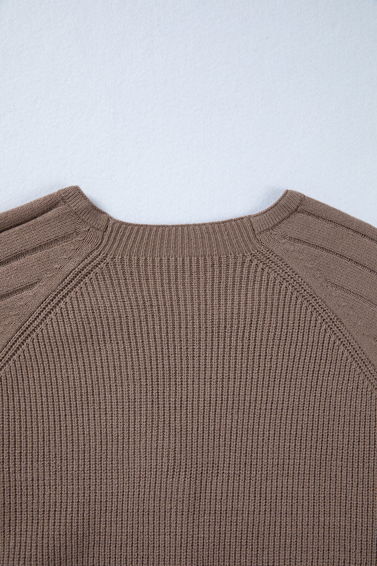 Mixed Button Texture Knit V-Neck Cardigan Knit Top