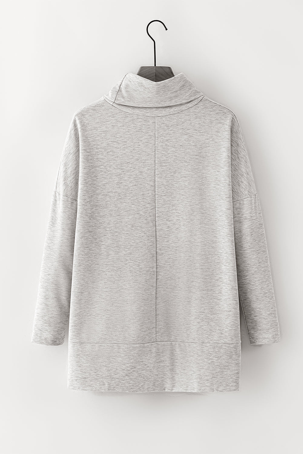 Women's Top Featuring Shift Tunic Cowl Neck