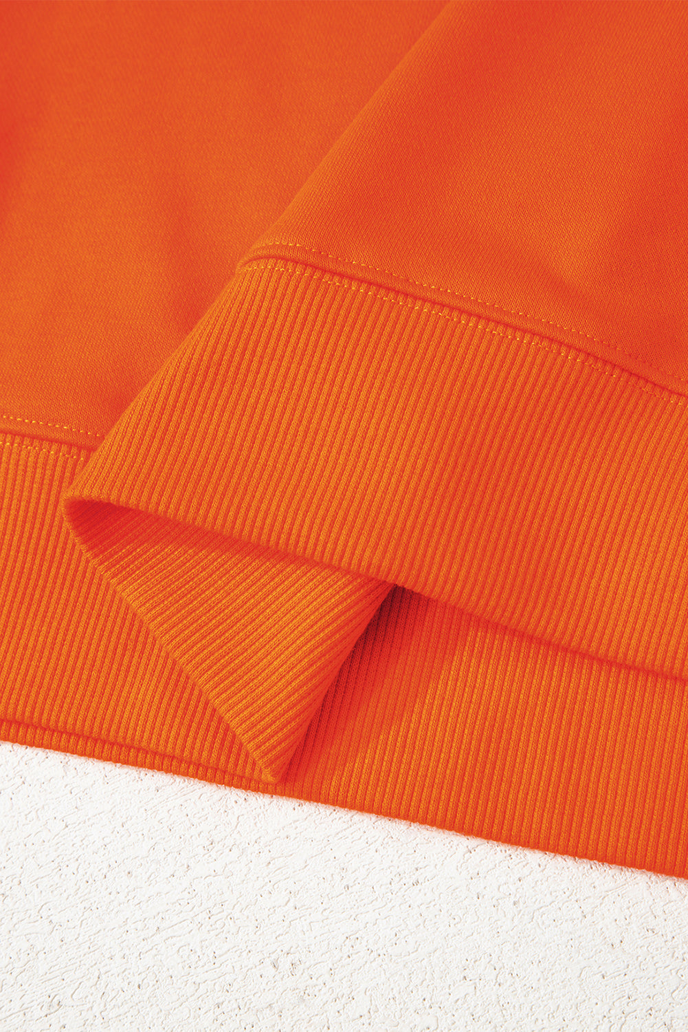 Detail Varsity Striped Drop-Shoulder Roomy Sweatshirt