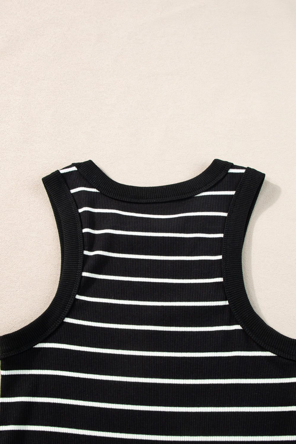 Women's Rib-Knitted Knitted Tank Mini Dress