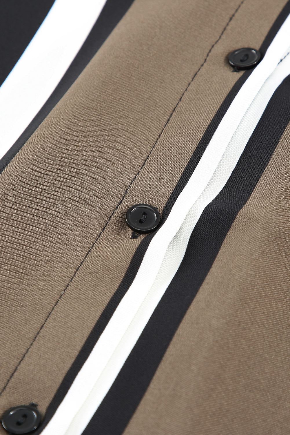 Shirt for Women Contemporary Women Brown Striped