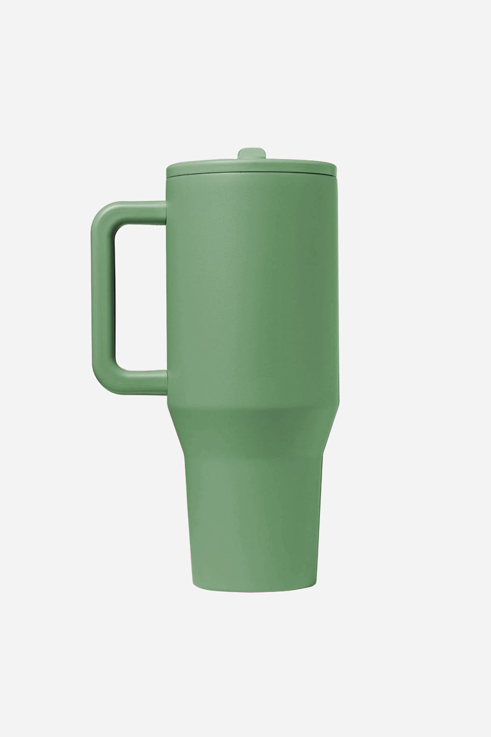 Handle Frosted Stainless Large Vacuum Cup with Straw 40oz Style