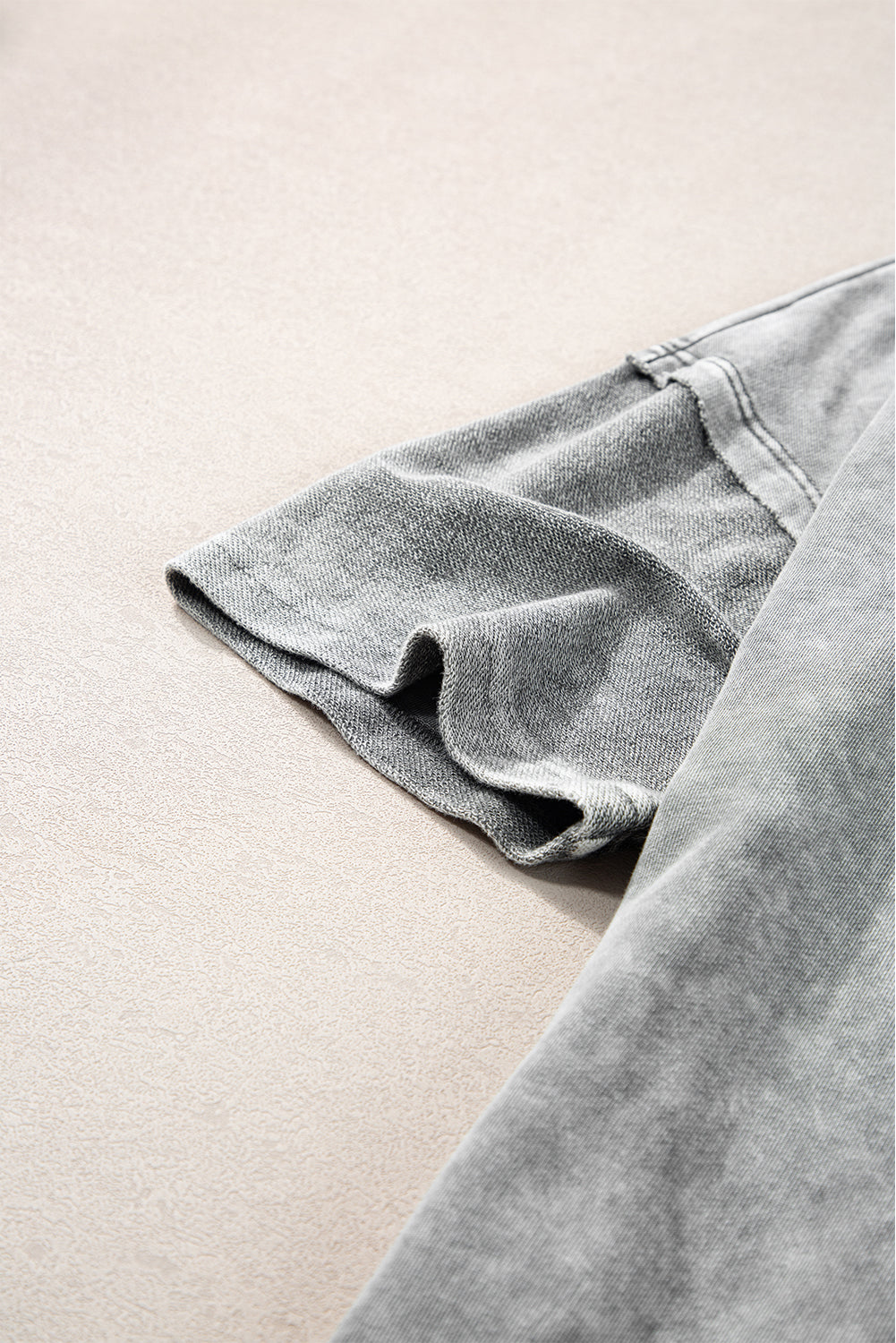 Women's Mineral-Washed Exposed Oversized Tee