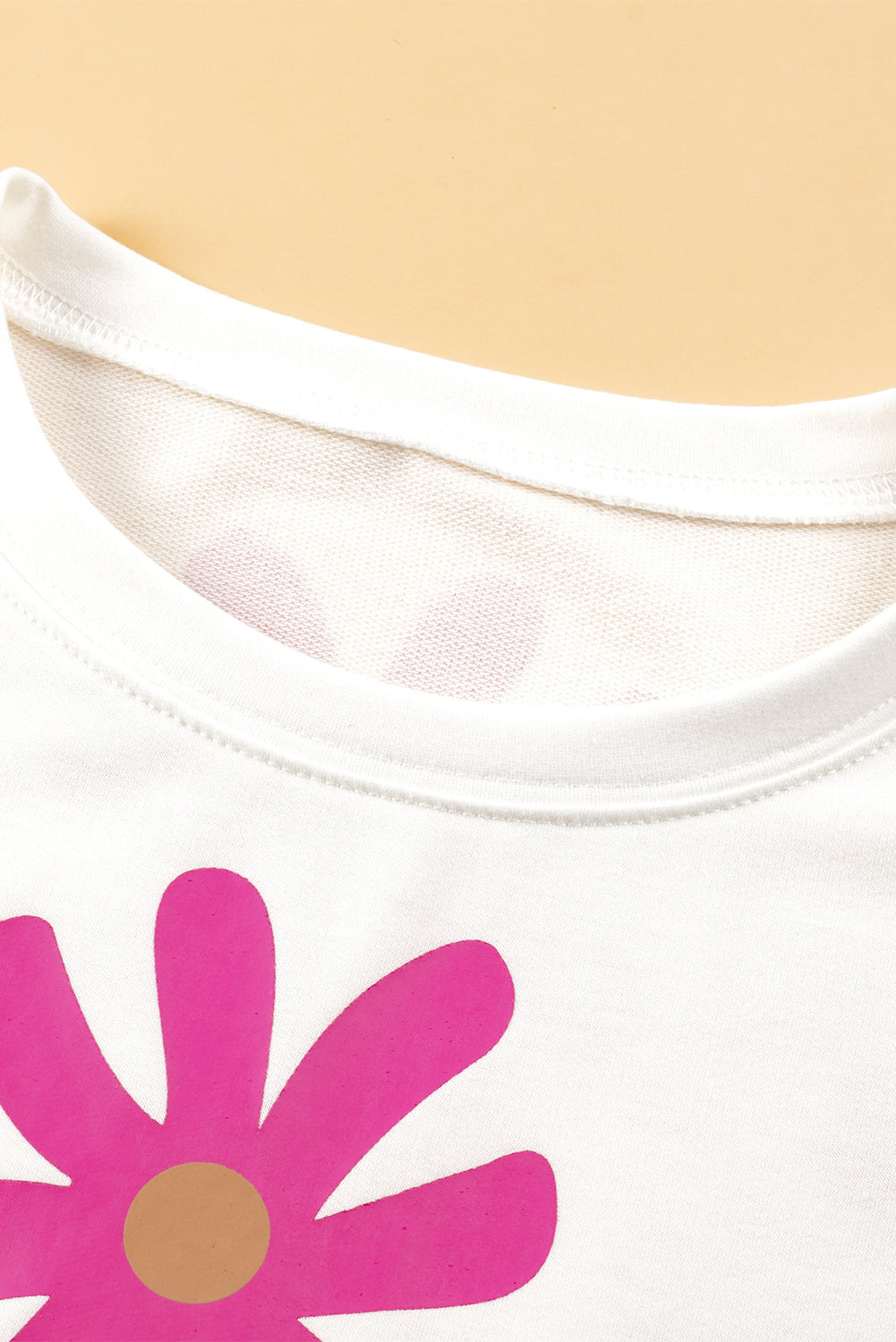 T Shirt for Women Daisy Flower Printed