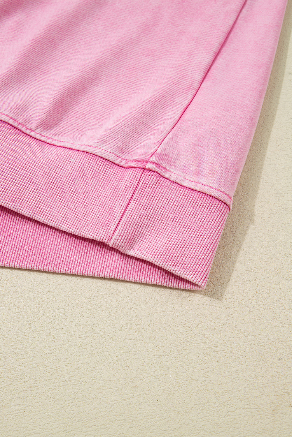 Mineral Crew-Neck Wash Crossed Loose Sweatshirt