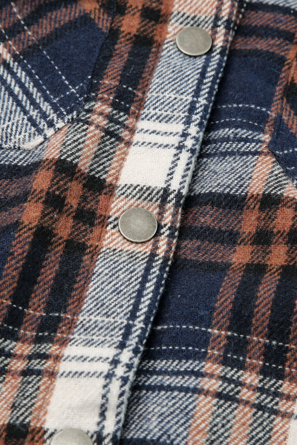 Shacket for Women Plaid Pattern Sherpa Lined
