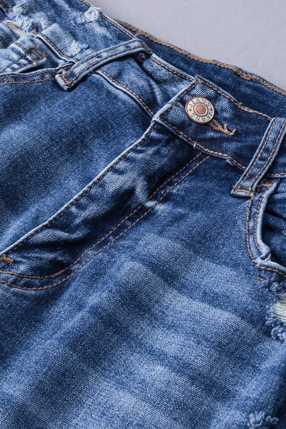 Women's Distressed Flare Jeans