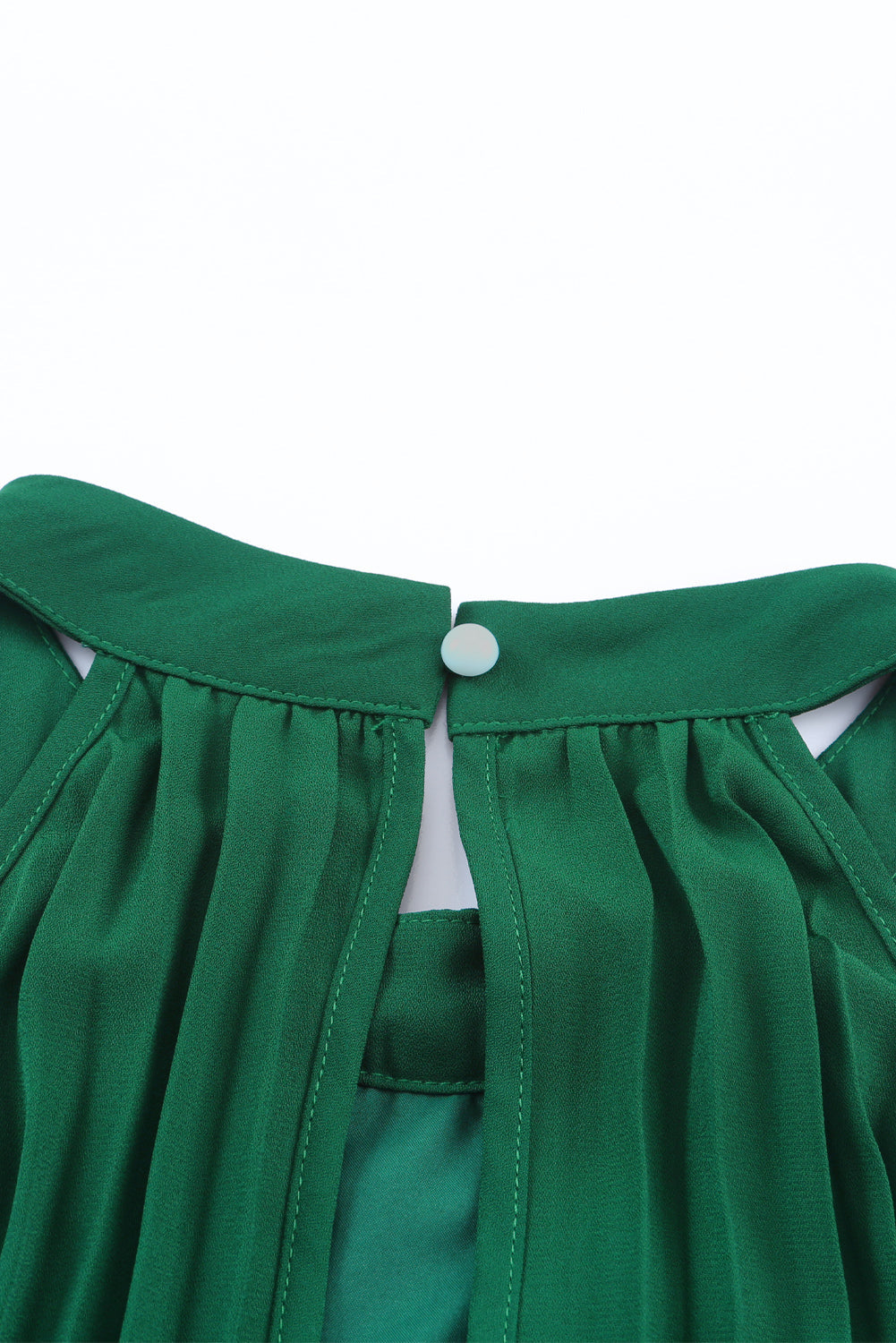 Leg Jumpsuit for Women Halter Neck Pleat-Detail Wide