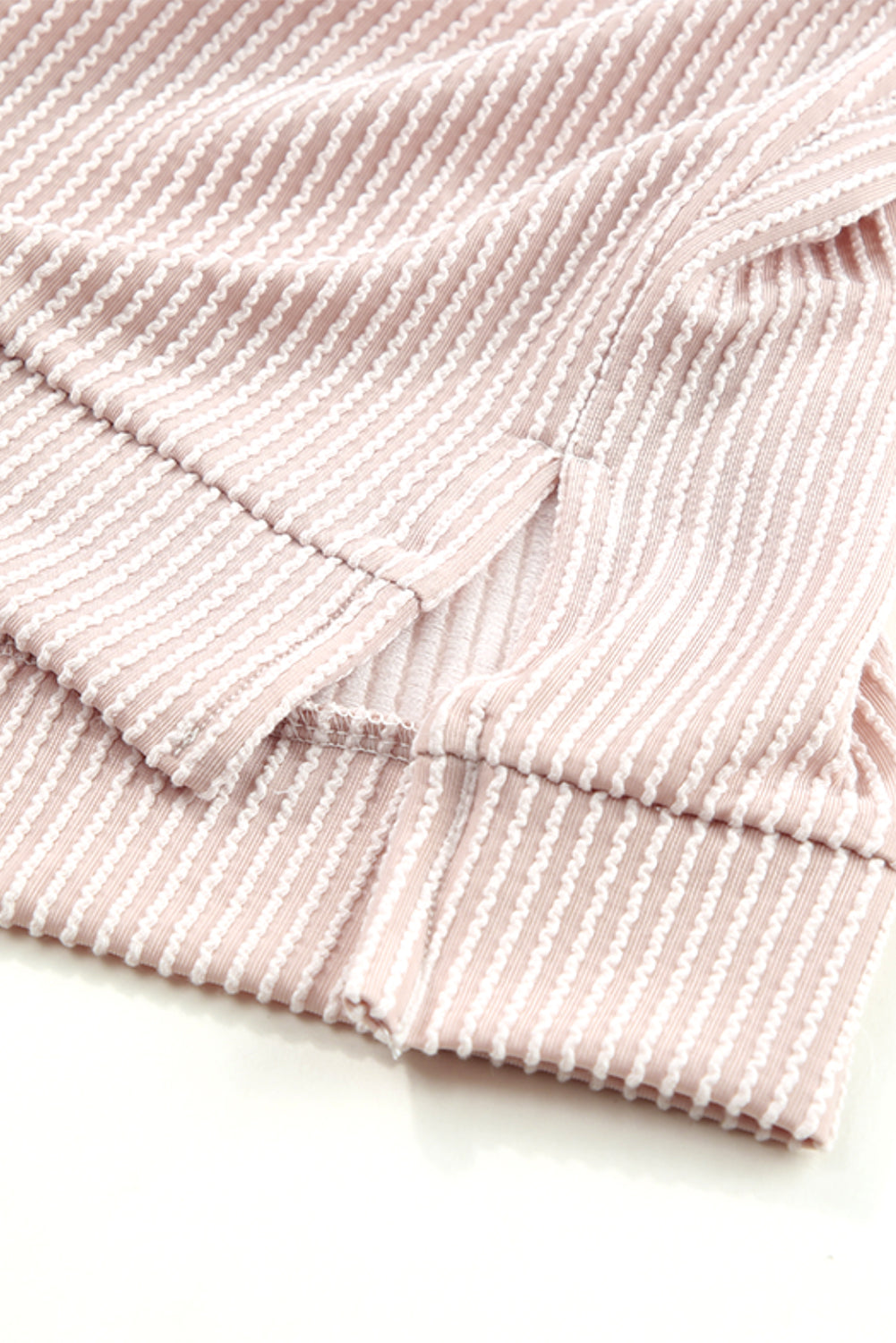 Women's T Shirt with Knitted Tunic Oversized Rib-Knitted