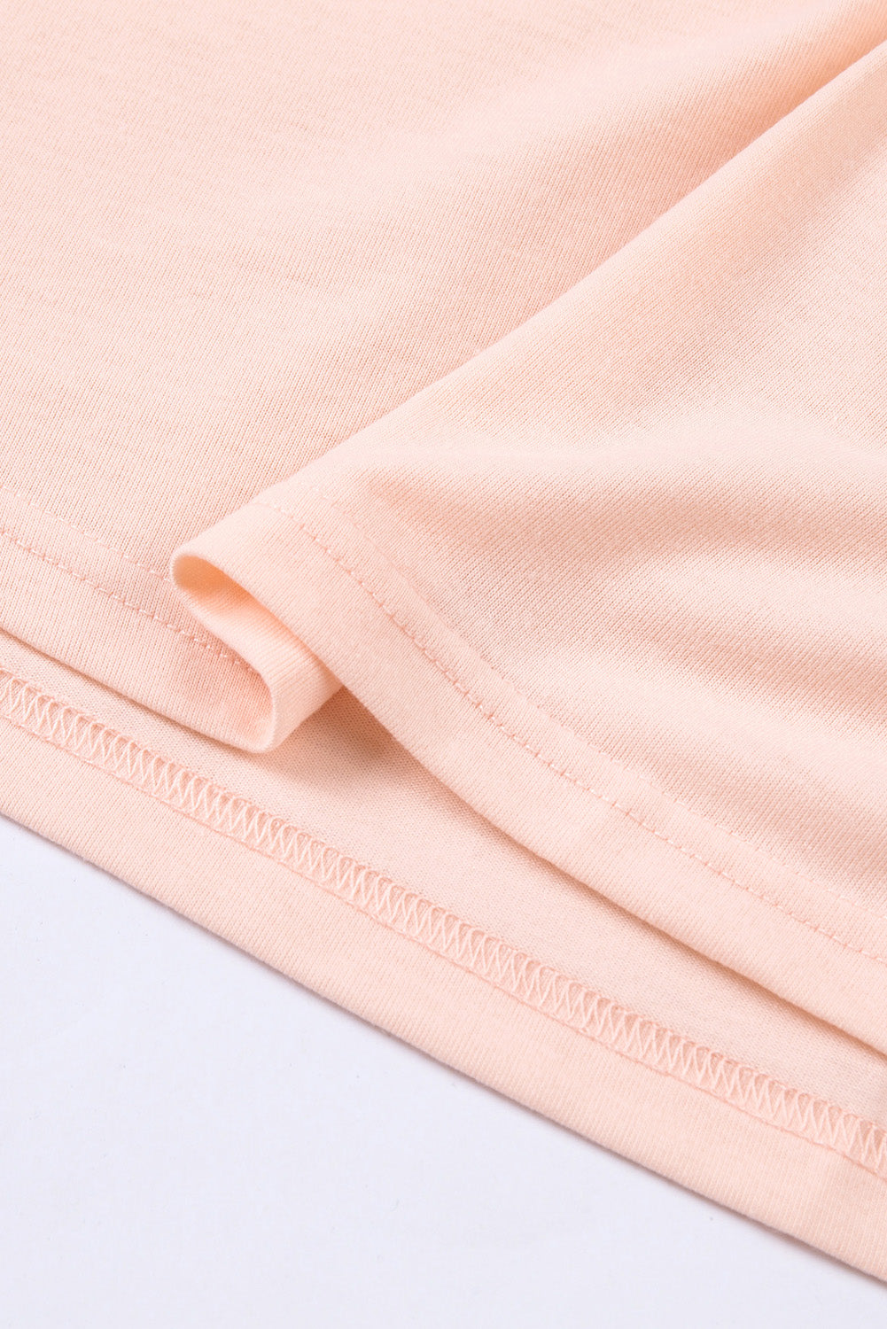 Tee for Women Solid Color Crew Neck
