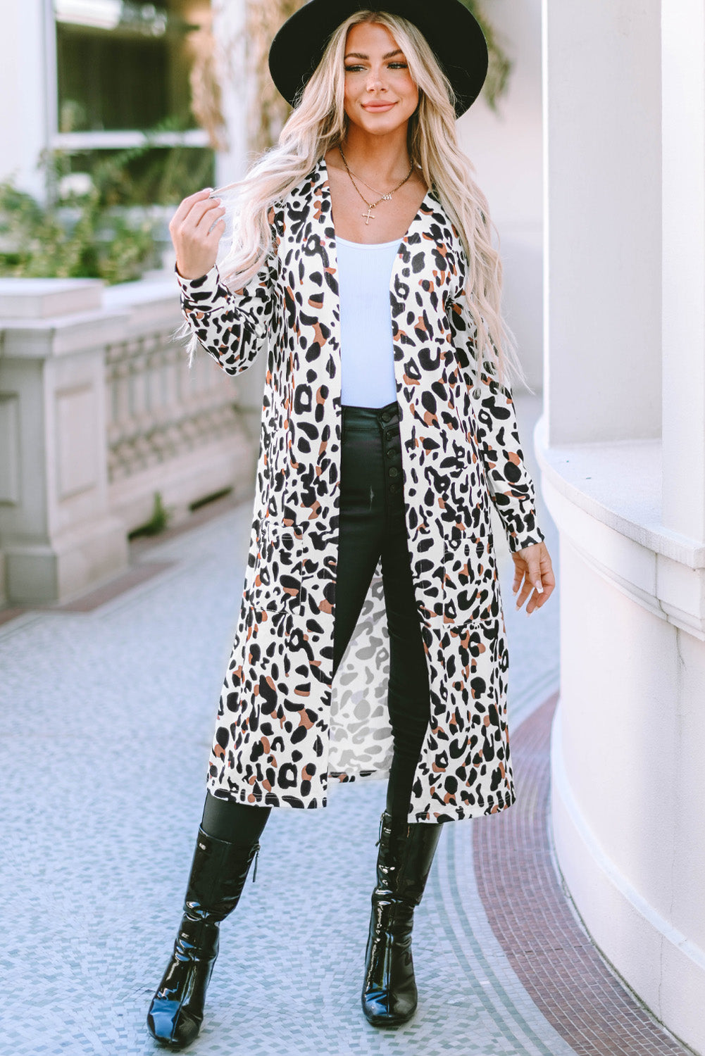 Women's Open Front Duster Cardigan
