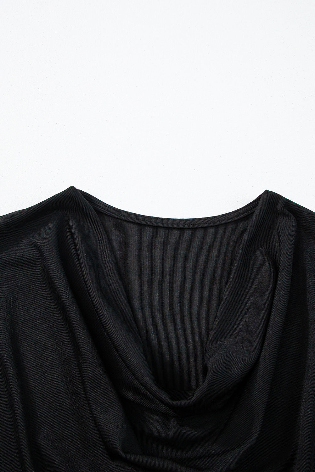 Women's Bat Sleeve Cowl Neck T Shirt