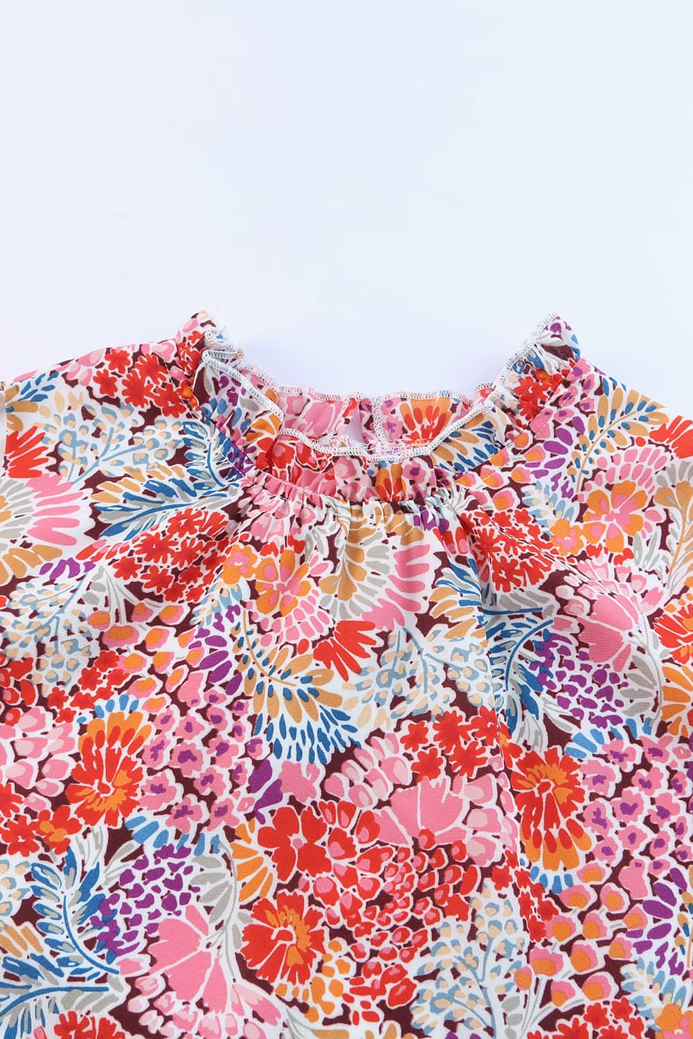 Women's Tank Top Featuring Floral-Print Print Relaxed