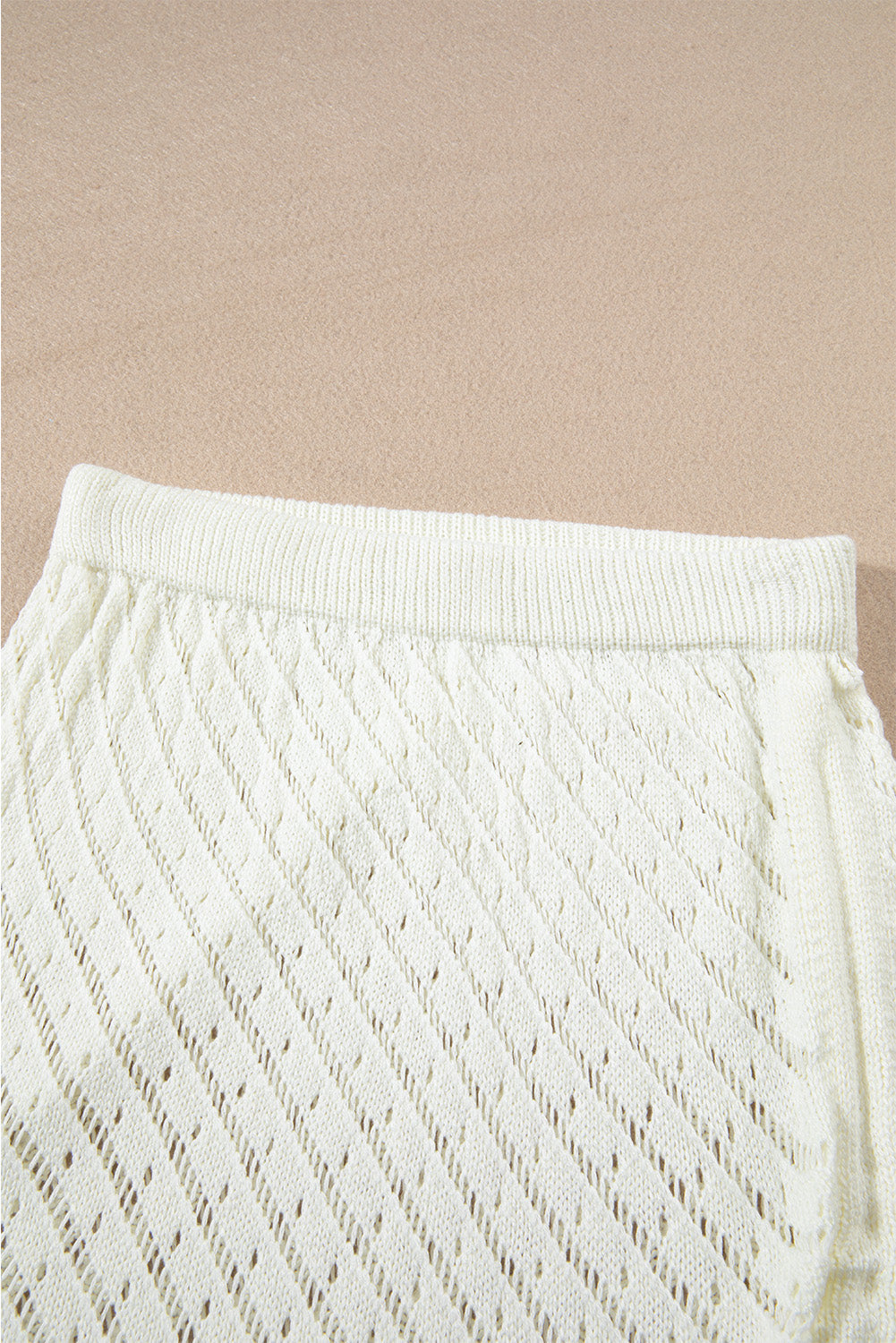 Dress for Women 2 Piece Beach Hollowed Cropped